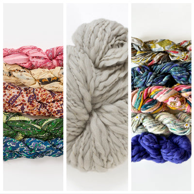 Rodeo Vest Mixed Yarn ~ Knitalong Kit