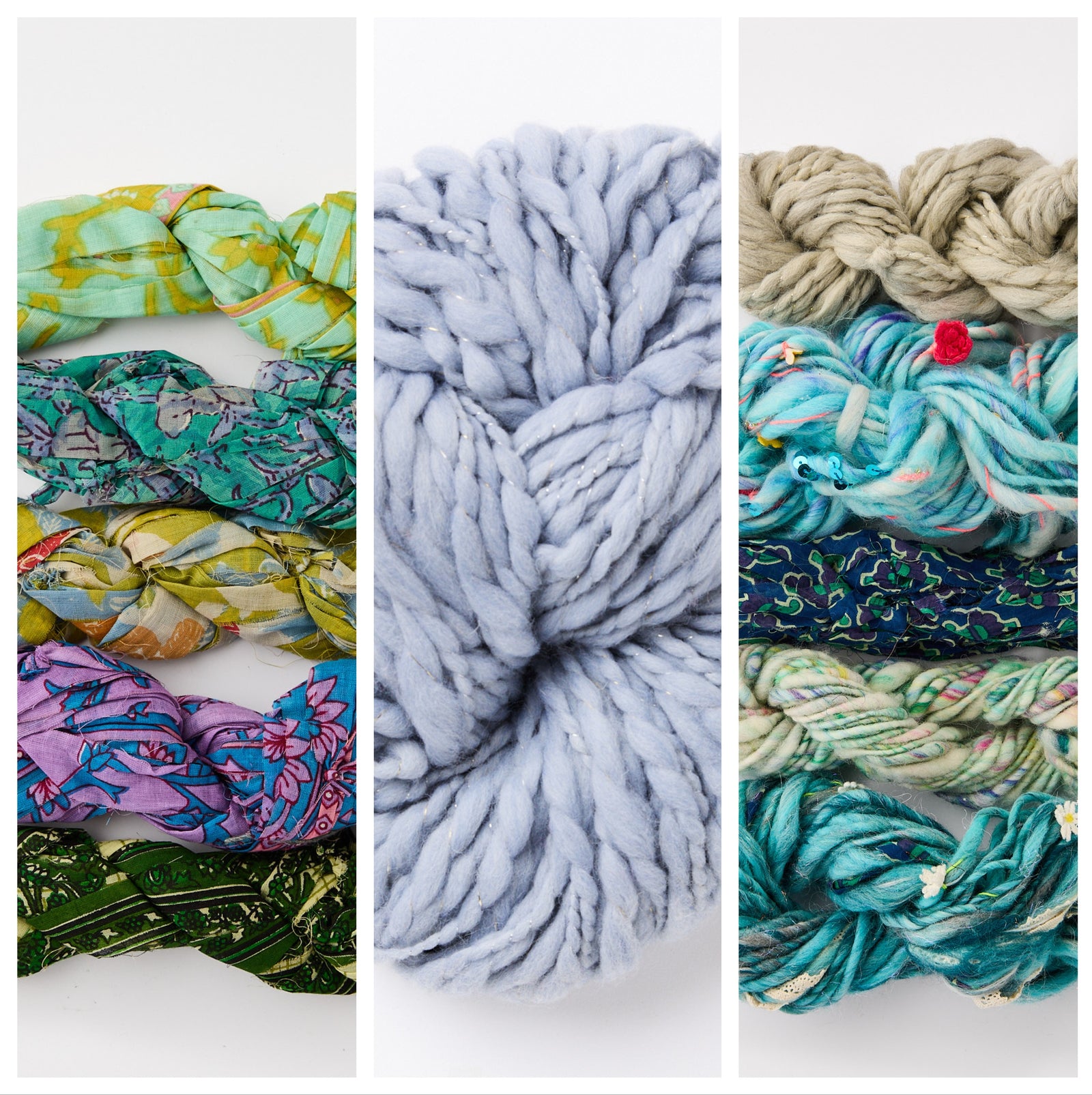 Rodeo Vest Mixed Yarn ~ Knitalong Kit
