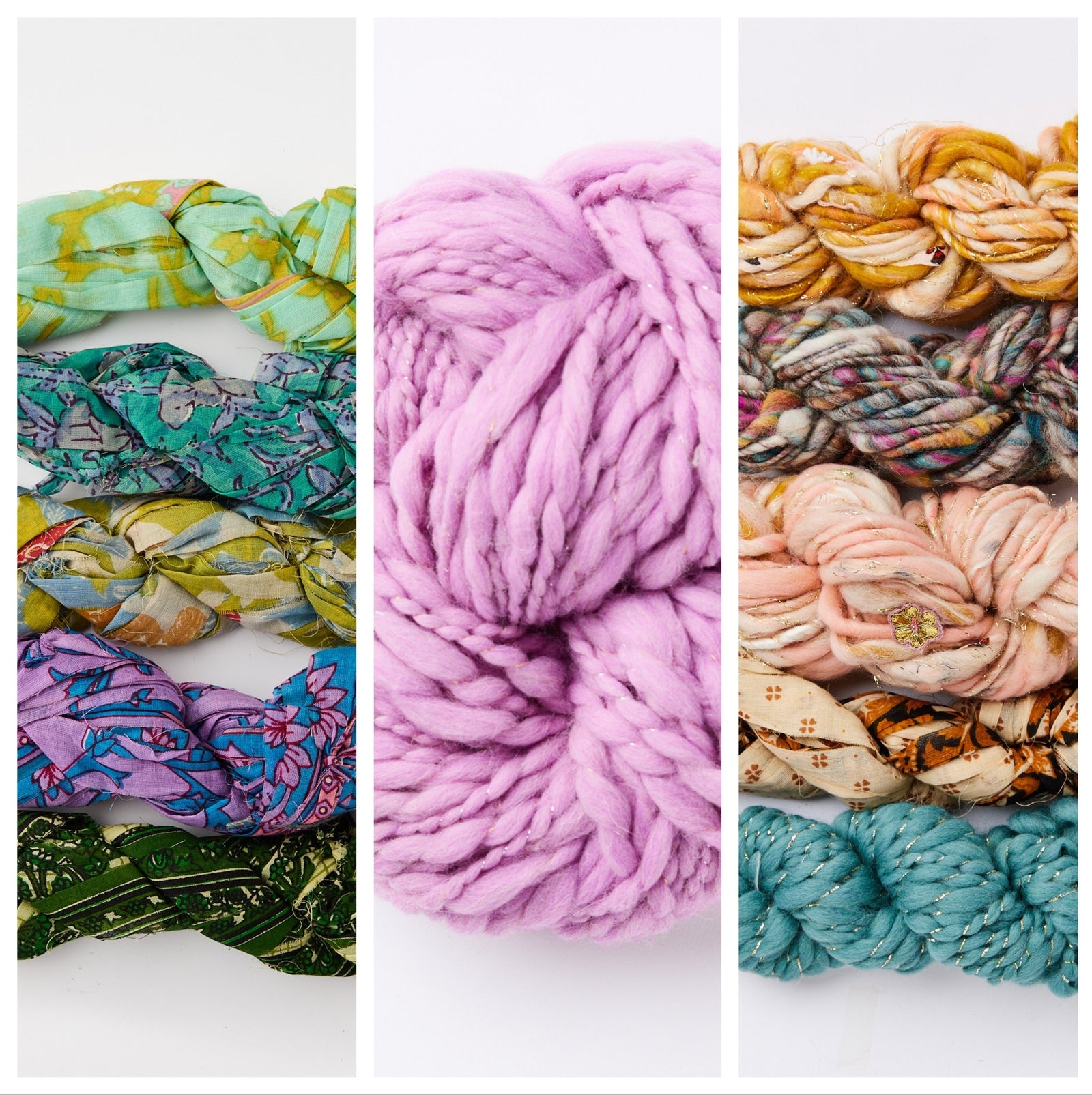 Rodeo Vest Mixed Yarn ~ Knitalong Kit