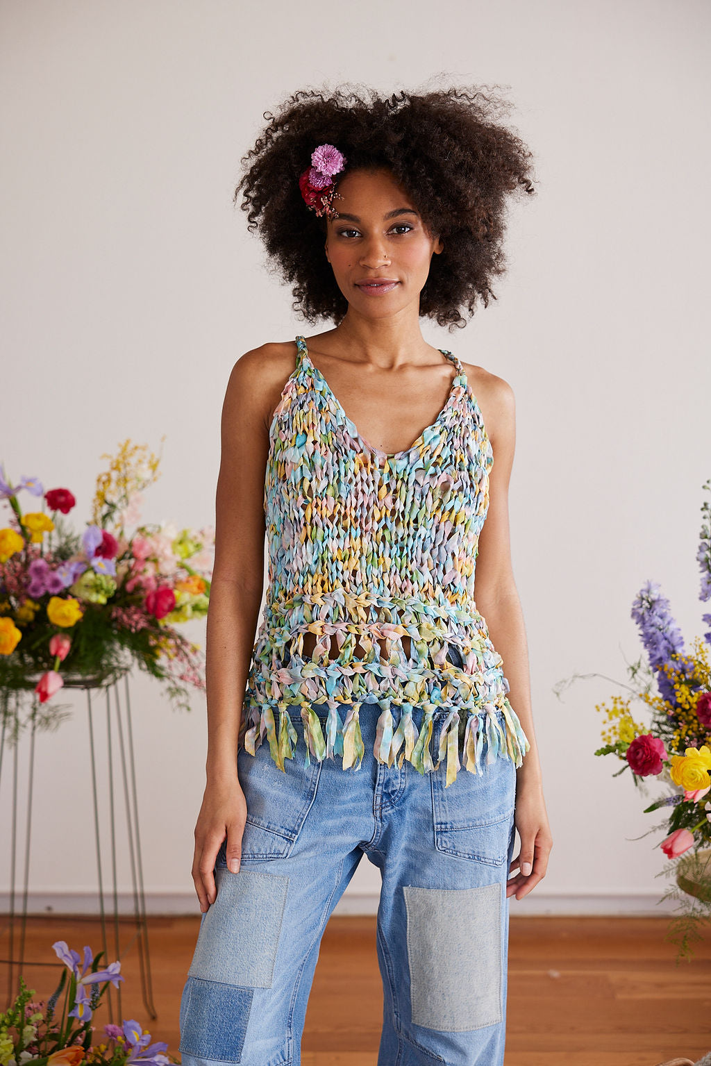 アメリヴィンテージ ♡BACK DESIGN KNIT CAMI 04 Multiway Cami – Eleanor Alice Knitwear