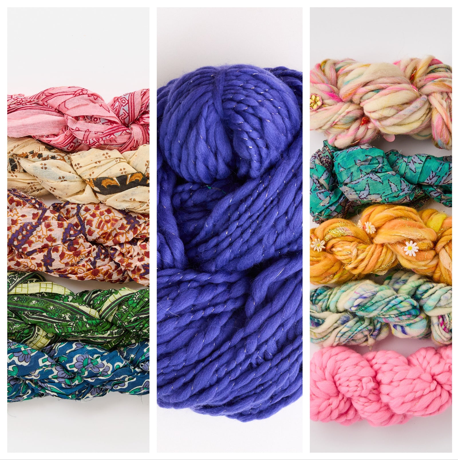 Rodeo Vest Mixed Yarn ~ Knitalong Kit