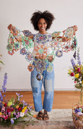 Frolic Flower Crochet Shawl Pattern