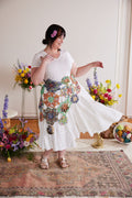 Frolic Flower Crochet Shawl Pattern