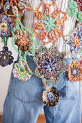 Frolic Flower Crochet Shawl Pattern