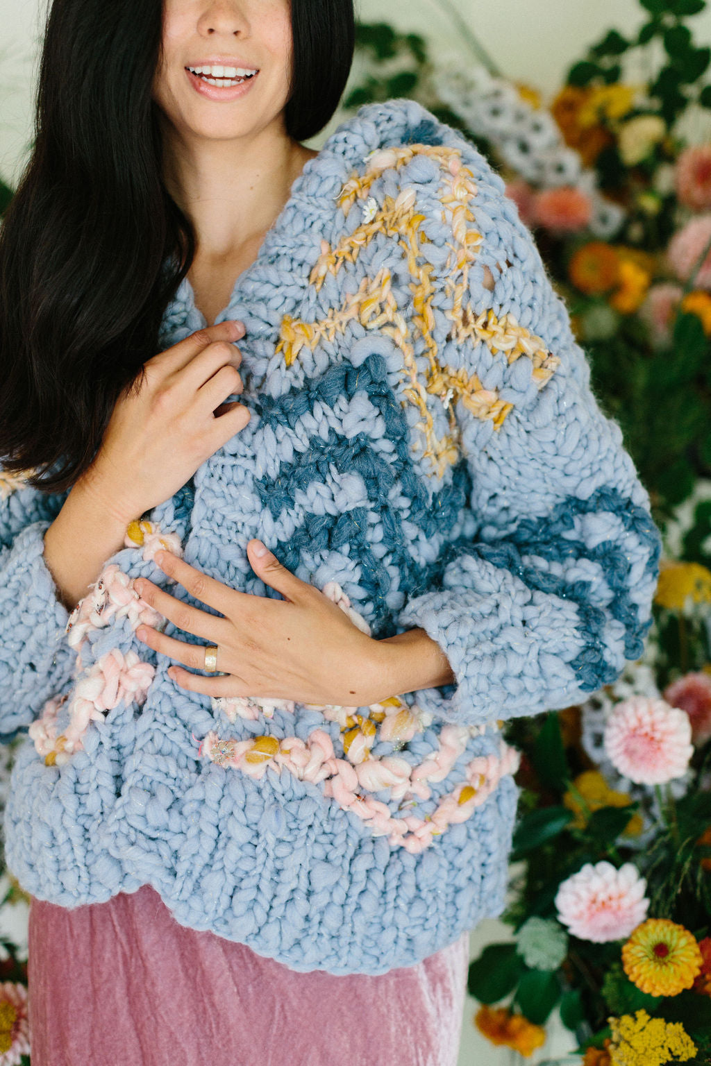 【KOOLOSET】Golgi Hood Warmer Knit Hooded cowl knitting pattern Jordan — Muki Crafts