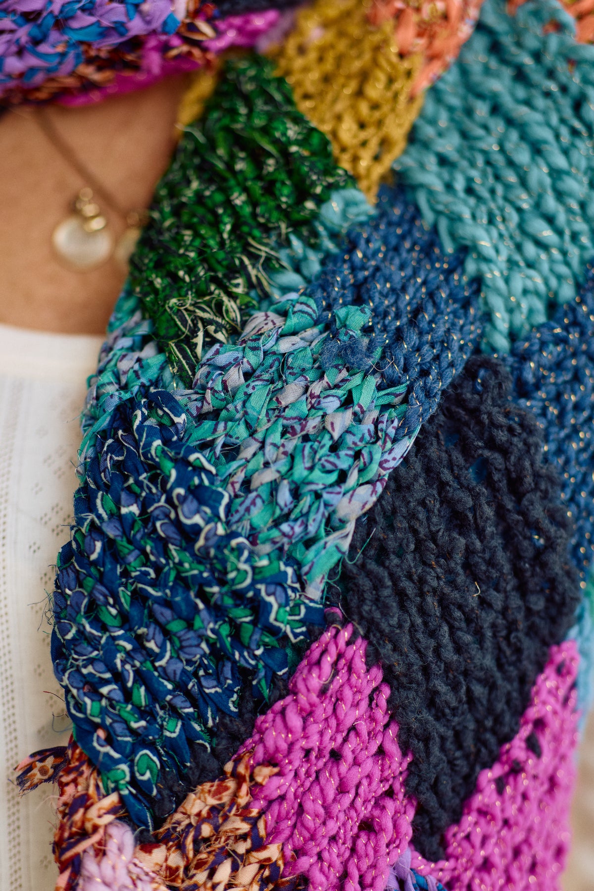Grateful Threads Scarf ~ Knitalong Pattern