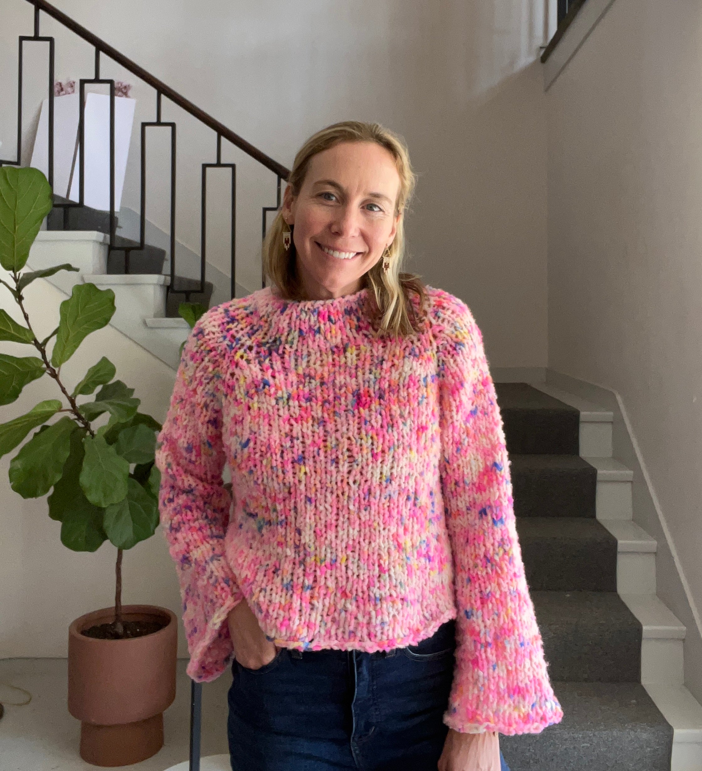 Gumdrop Sweater Long Sleeve Pattern – Knit Collage