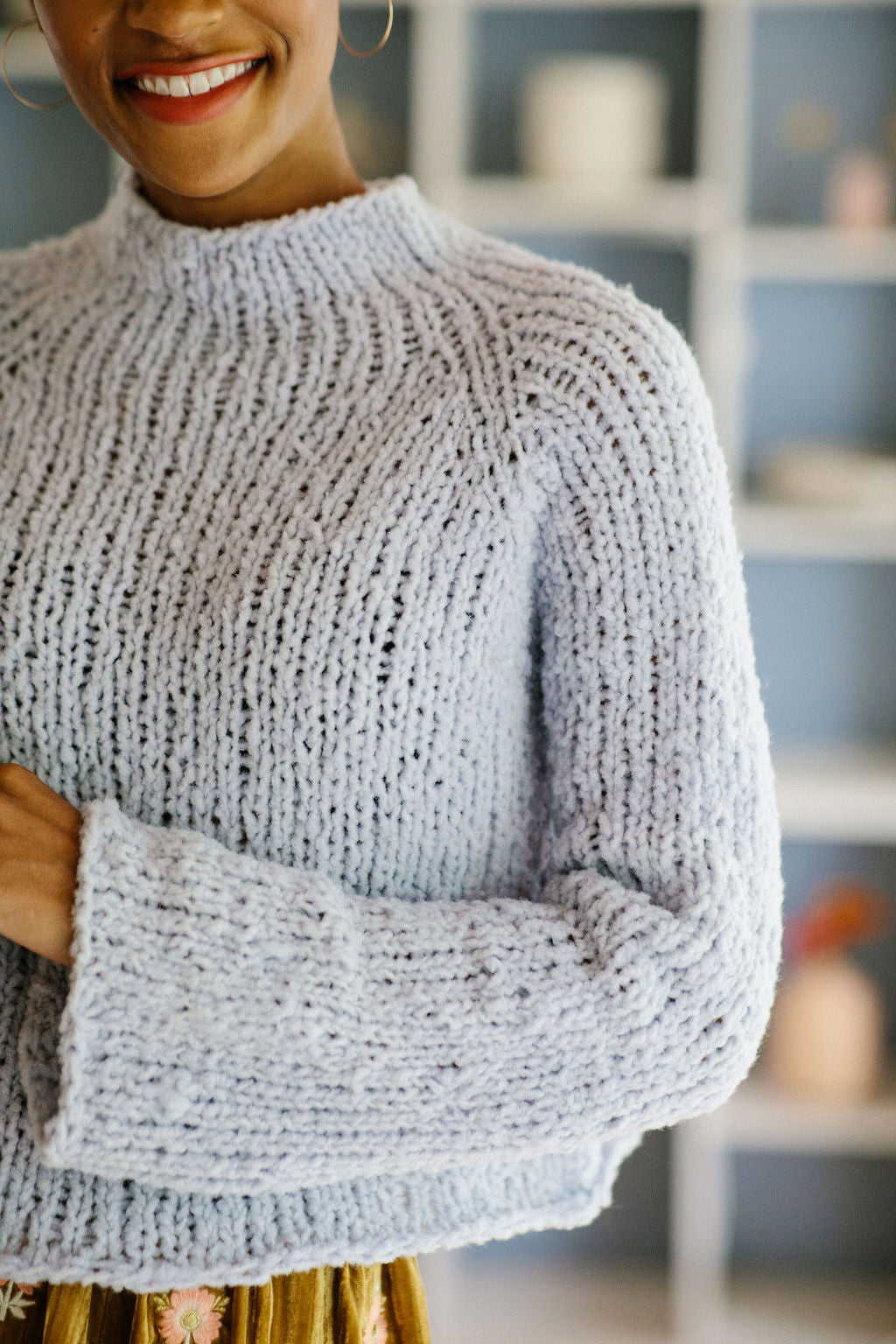 Gumdrop Sweater Long Sleeve Pattern – Knit Collage