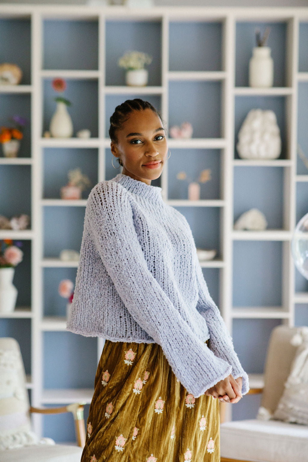 AMOMENTO　Paper Yarn Collar Knit　サマーニット AMOMENTO Paper Yarn Collar Knit サマーニット - メルカリ