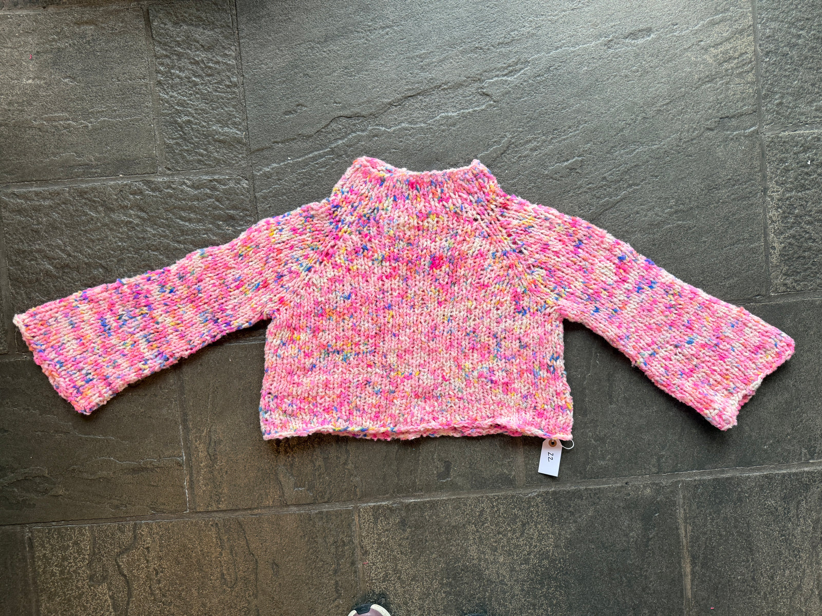 Gumdrop Sweater ~ Kenyarn Ally AF Sample 22