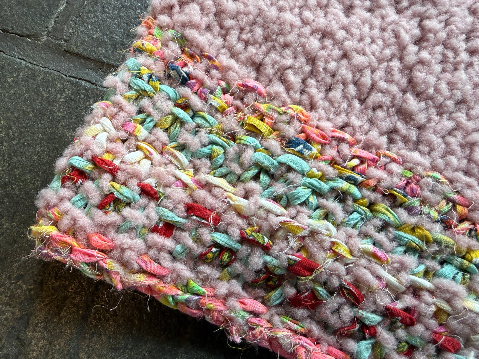 Gumdrop Sweater Short Sleeve ~ Peony / High Vibes Sample 34