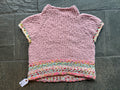 Gumdrop Sweater Short Sleeve ~ Peony / High Vibes Sample 34