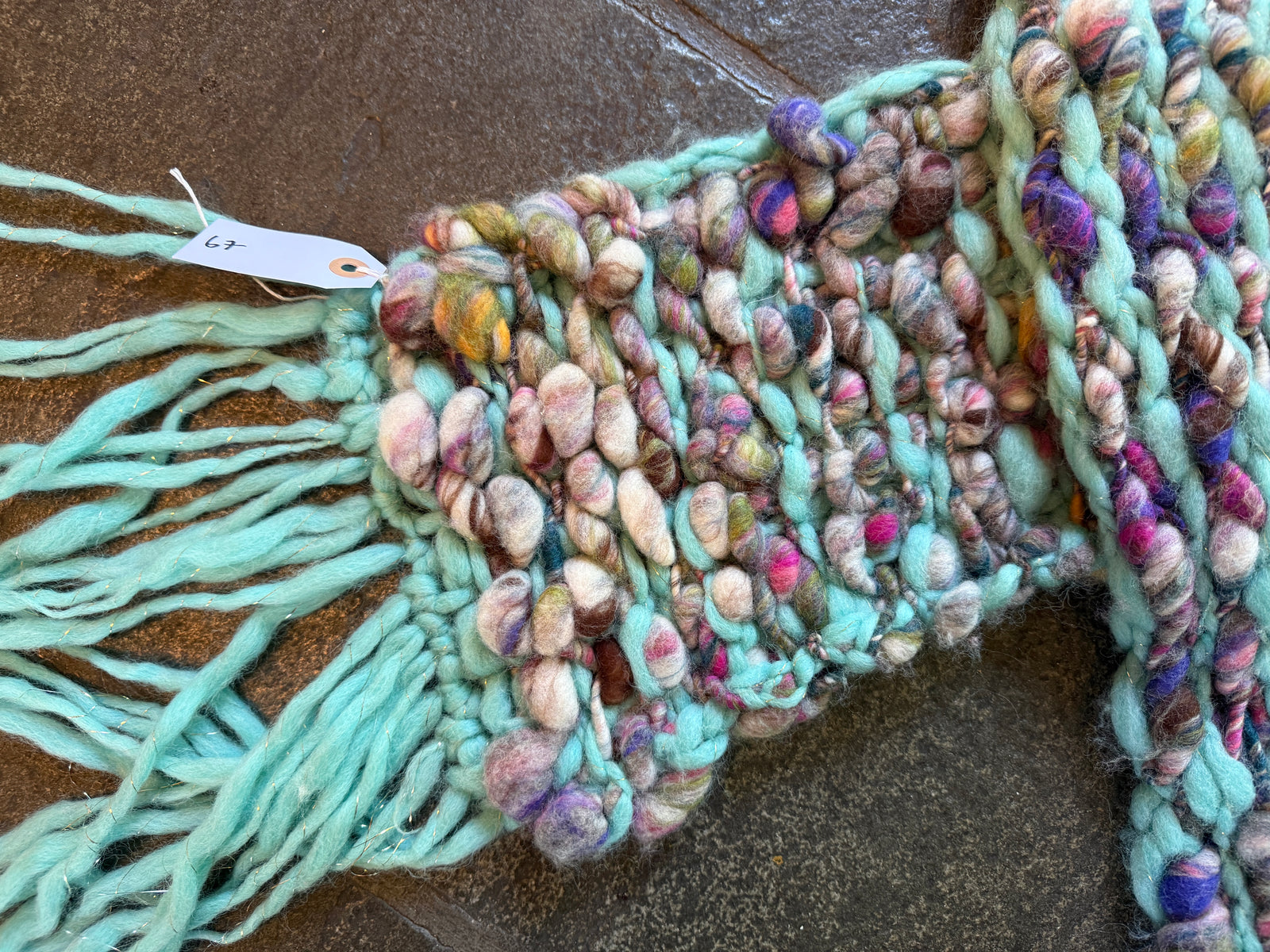 Happy Trails Scarf ~ Blue My Mind / Granola Girl Sample 67