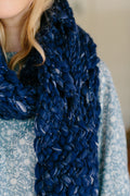 Knit Collage Herringbone Lace Cowl and Scarf Patterns