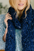 Knit Collage Herringbone Lace Cowl and Scarf Patterns