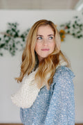 Knit Collage Herringbone Lace Cowl and Scarf Patterns