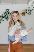 Knit Collage Herringbone Lace Cowl and Scarf Patterns