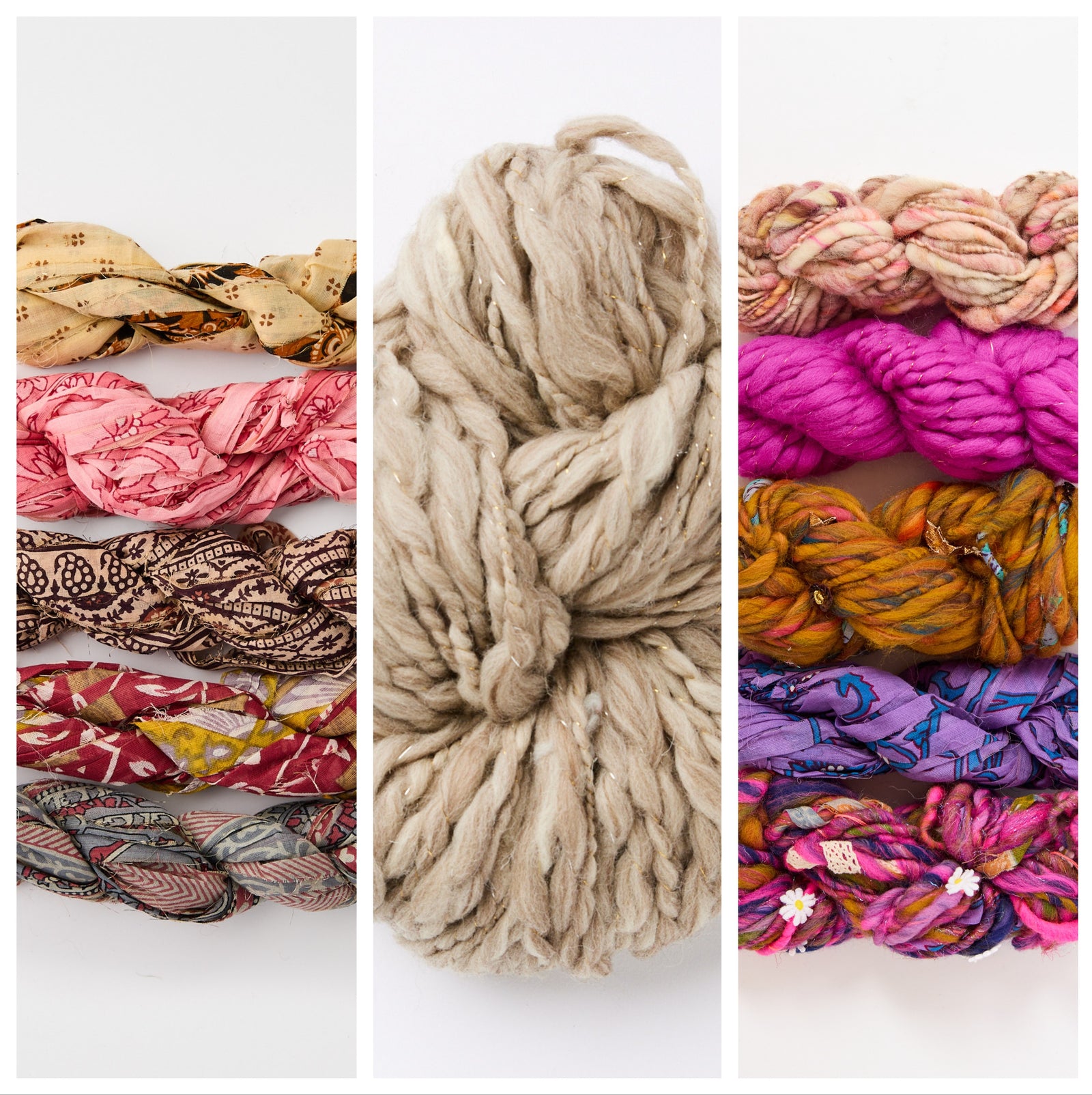 Rodeo Vest Mixed Yarn ~ Knitalong Kit