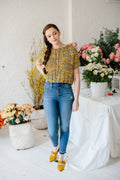 Knit Collage High Vibes Tee Pattern Wildflower Yarn