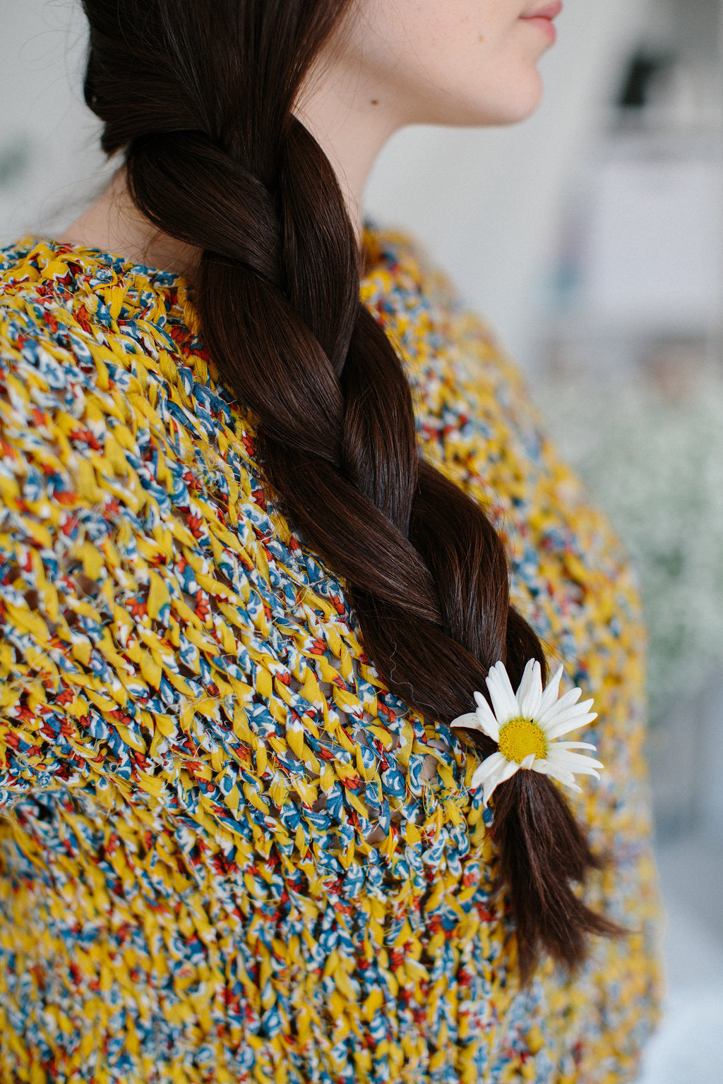 Knit Collage High Vibes Tee Pattern Wildflower Yarn