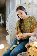 Knit Collage High Vibes Tee Pattern Wildflower Yarn