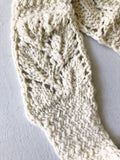 Knit Collage Herringbone Lace Cowl and Scarf Patterns