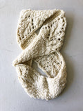 Knit Collage Herringbone Lace Cowl and Scarf Patterns