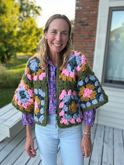 Maisie Crochet Cardi Size 1 Kit