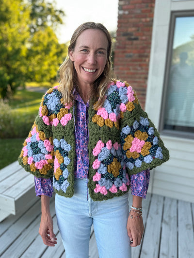 Maisie Crochet Cardi Size 2 Kit