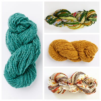 Stained Glass Crochet Shawl Kit