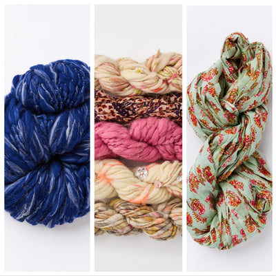 Blooming Plaid Pillow~ Knitalong Kit
