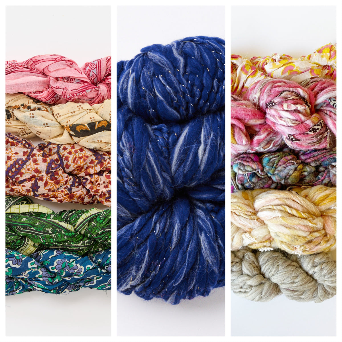 Rodeo Vest Mixed Yarn ~ Knitalong Kit