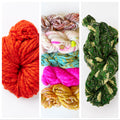 Blooming Plaid Pillow~ Knitalong Kit