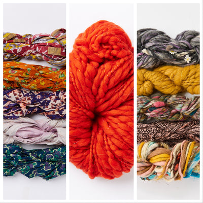 Rodeo Vest Mixed Yarn ~ Knitalong Kit