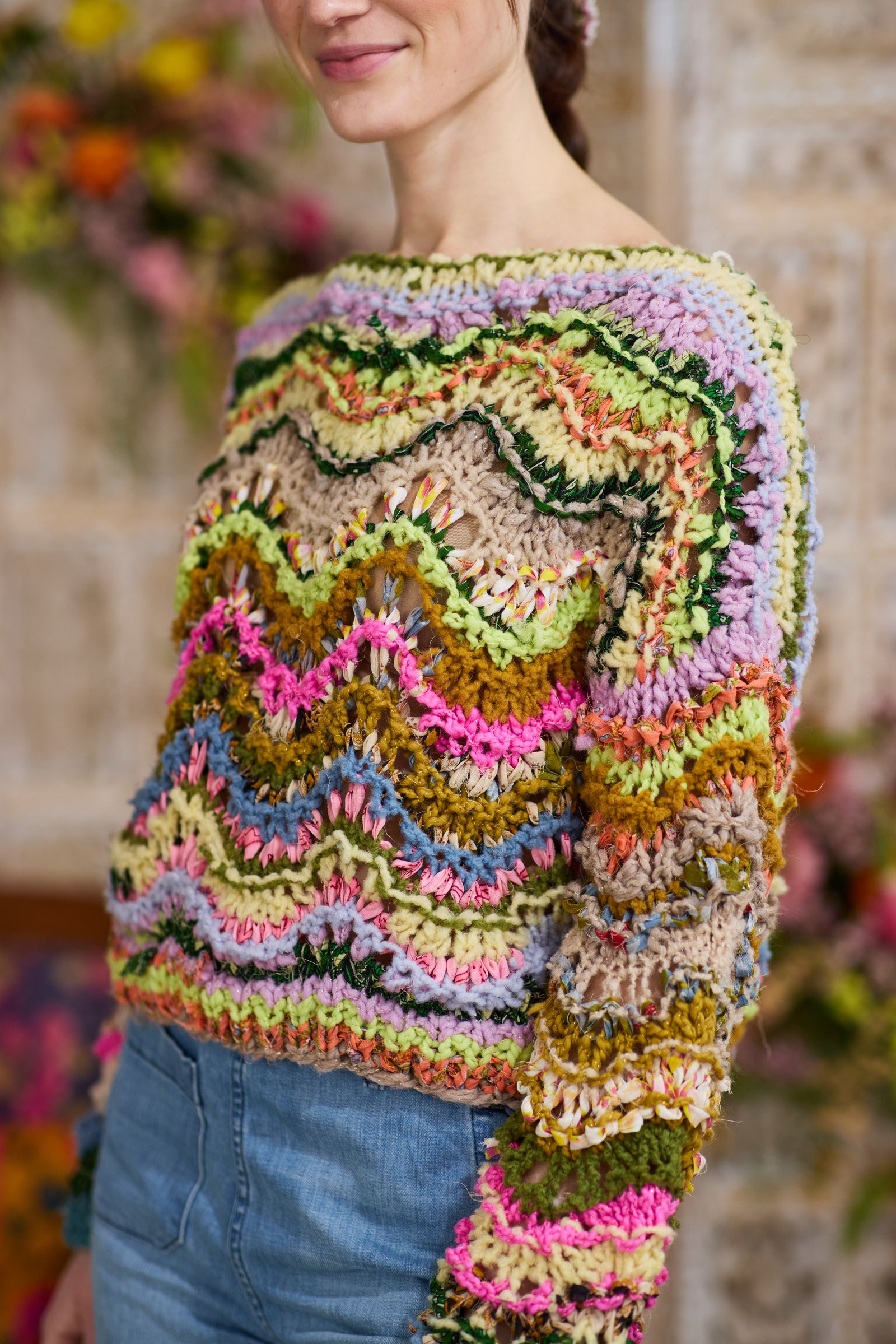 KaleidoWave Sweater ~ Knitalong Kit