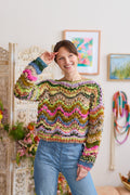 KaleidoWave Sweater ~ Knitalong Kit