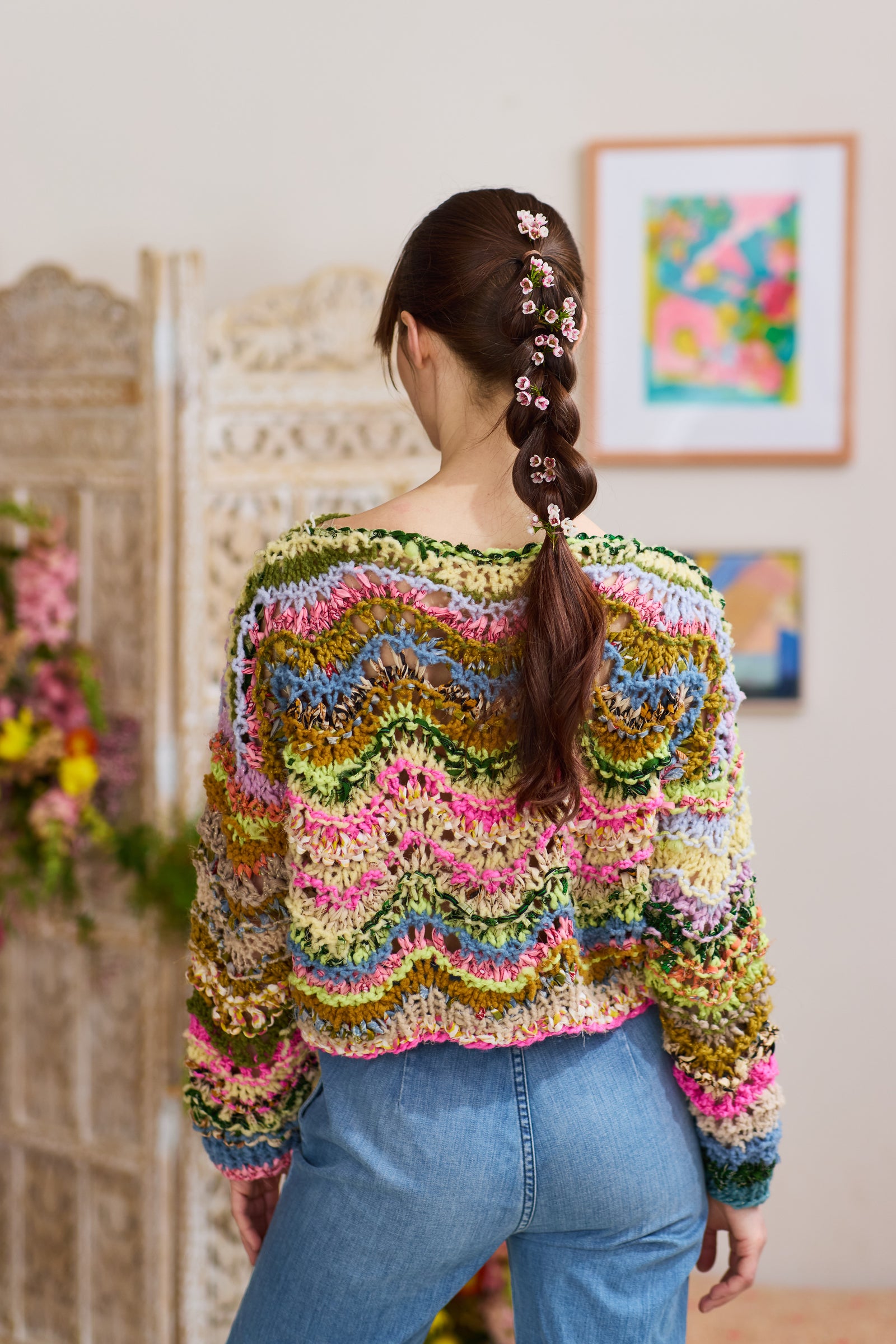 KaleidoWave Sweater ~ Knitalong Kit