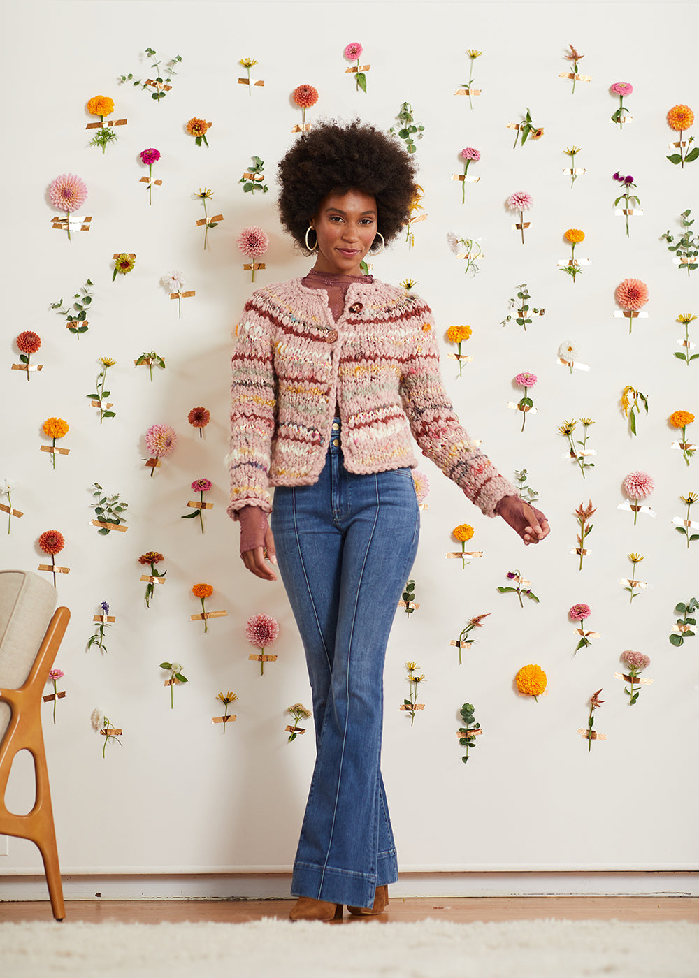 Kaleidoscope Cardi Stripe Kit