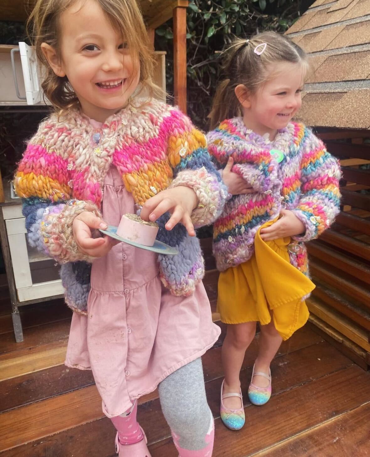 Kids Kaleidoscope Cardi Pattern