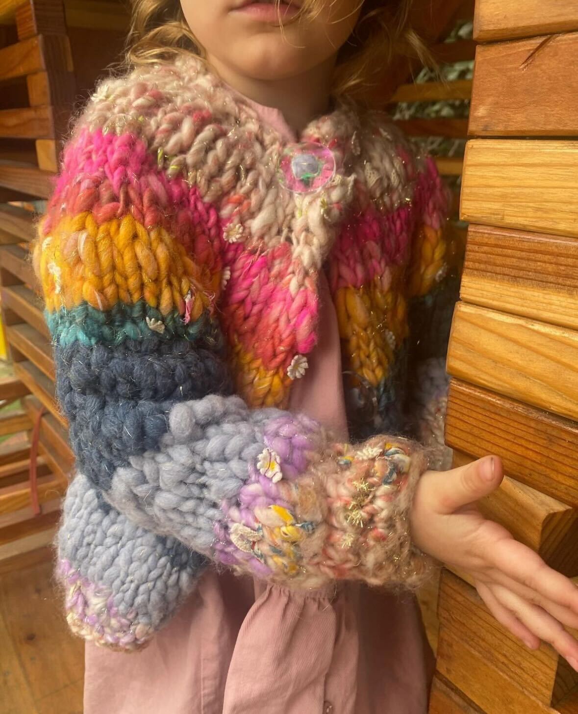 Kids Kaleidoscope Cardi Pattern