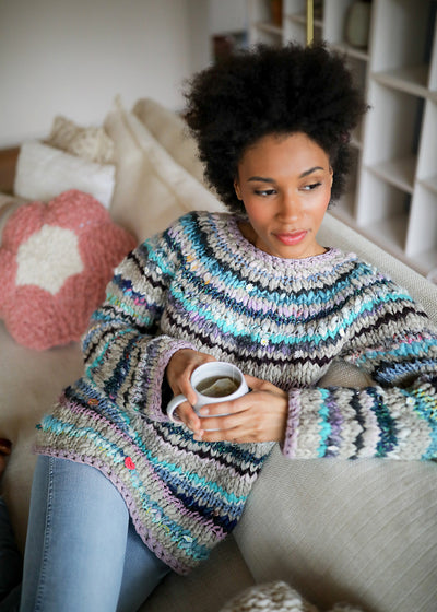 Kaleidoscope Sweater Long Sleeve Class
