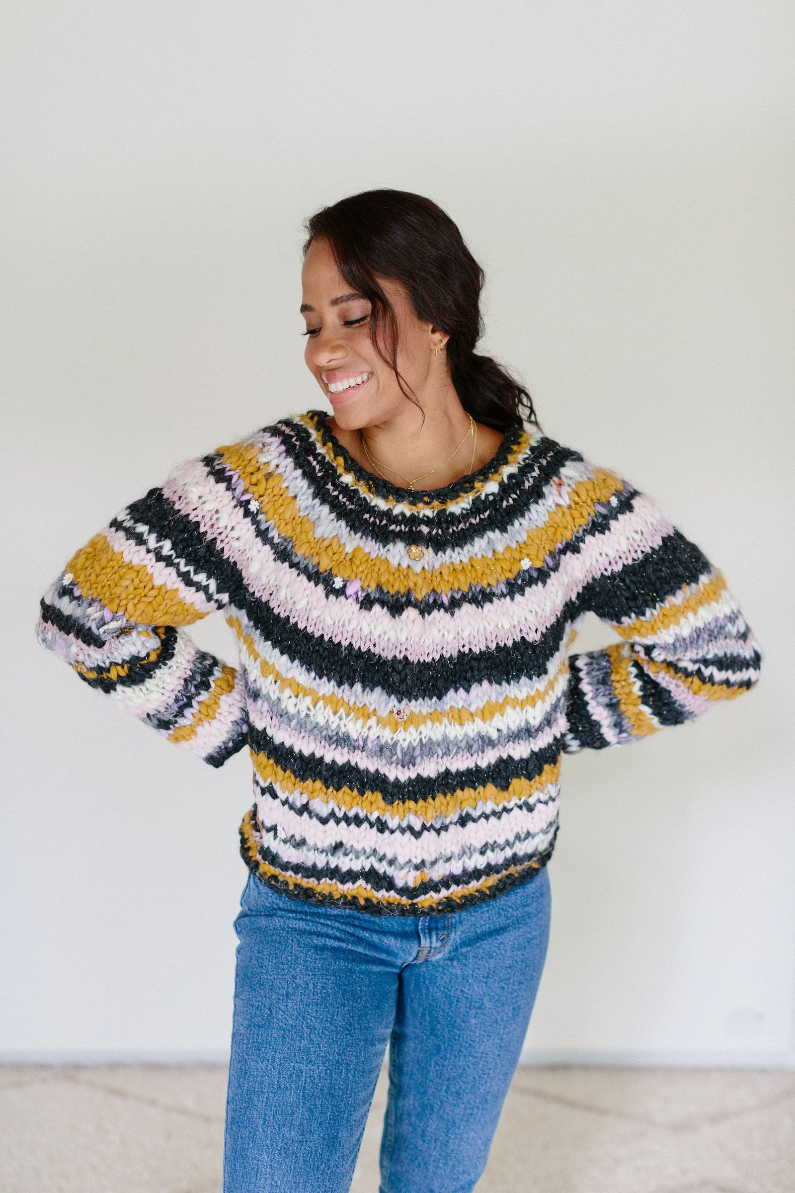 Kaleidoscope Sweater Long Sleeve Class