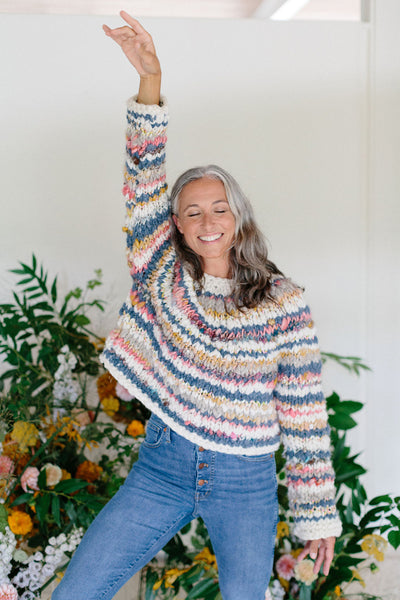 Kaleidoscope Sweater Long Sleeve Class