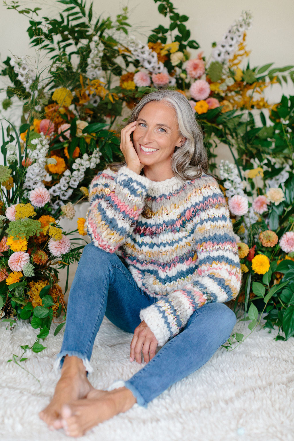 Kaleidoscope Sweater Long Sleeve Class