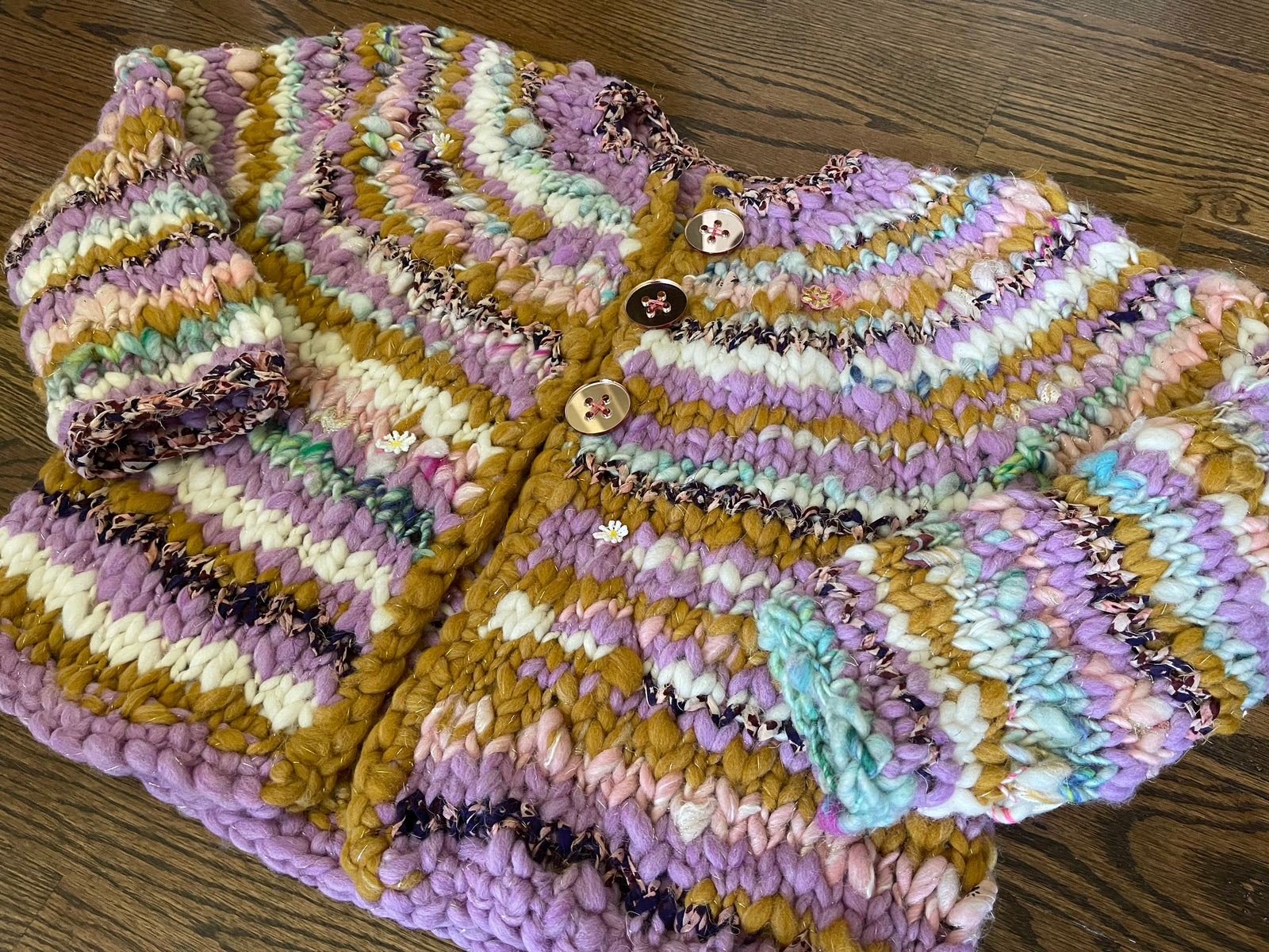 Kids Kaleidoscope Cardi Pattern