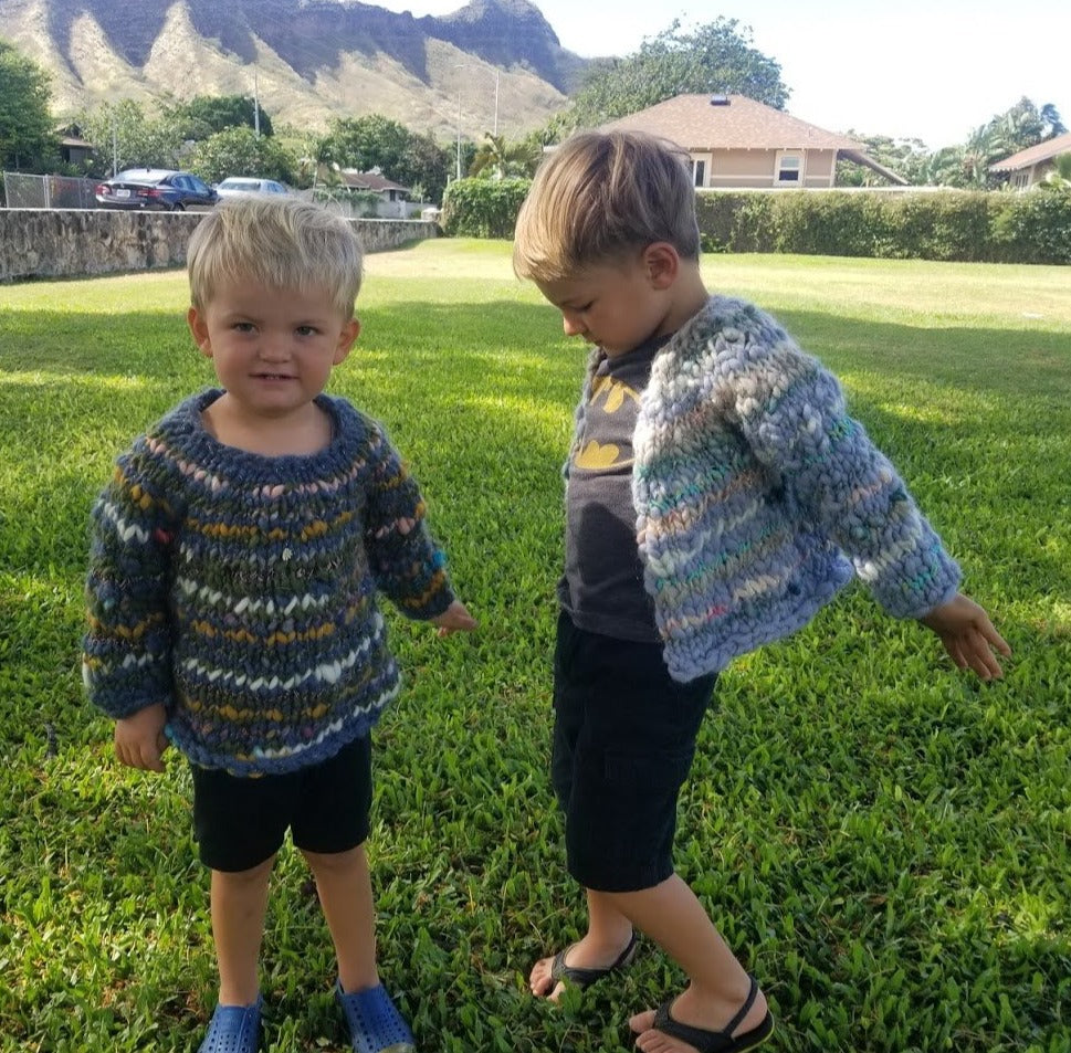 Kids Kaleidoscope Cardi Pattern