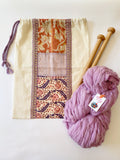 Knit Collage Project Bag 