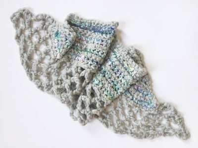 Knit Collage Talisman Crochet Shawl