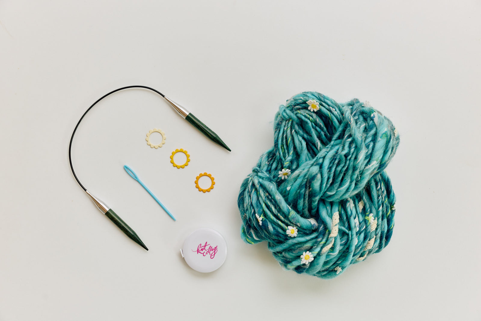 Learn to Knit Week ~ Yarn + Needle Kit