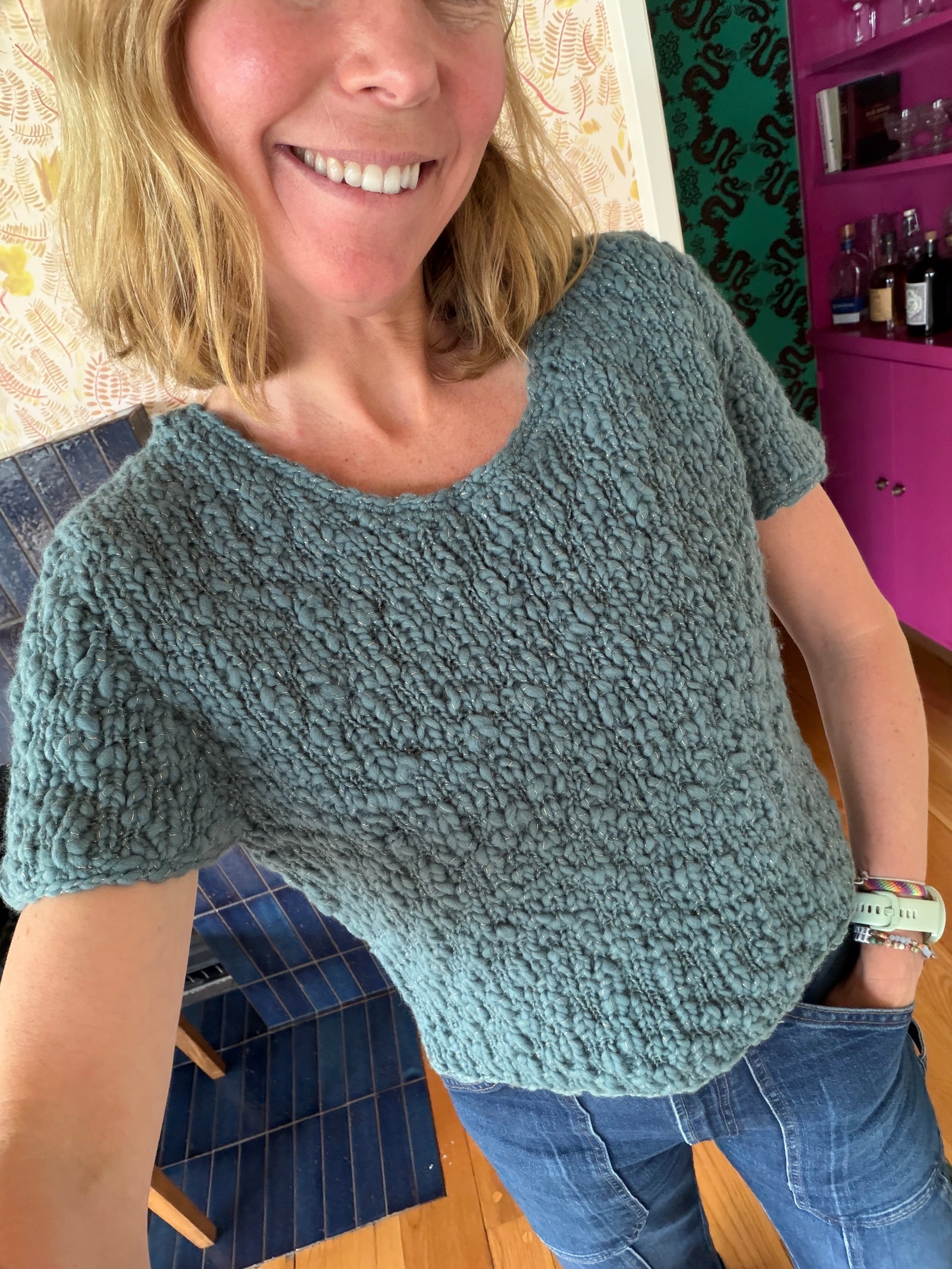 Livin Tee Solid ~ Knitalong Kit